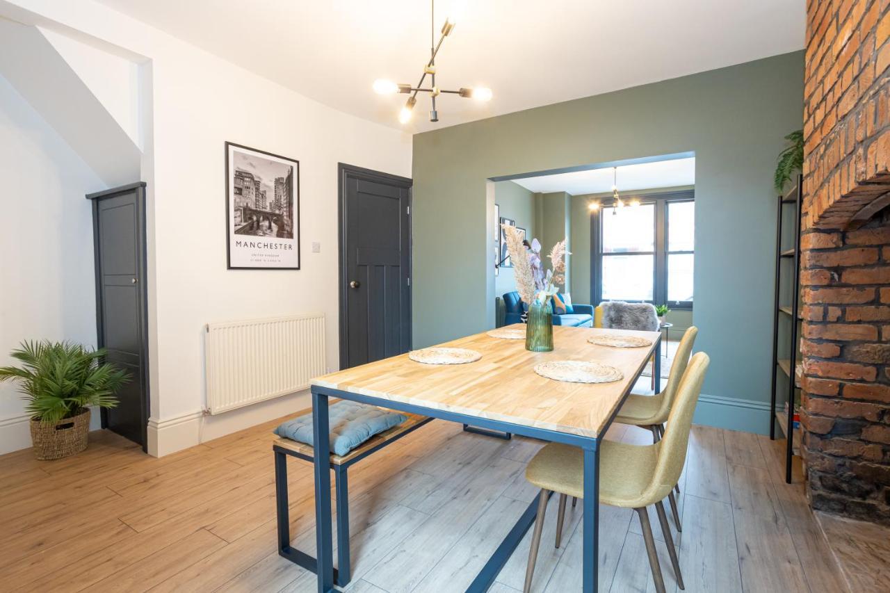 Stunning Scandi 3 Bed House In Manchester-Parking Villa Kültér fotó